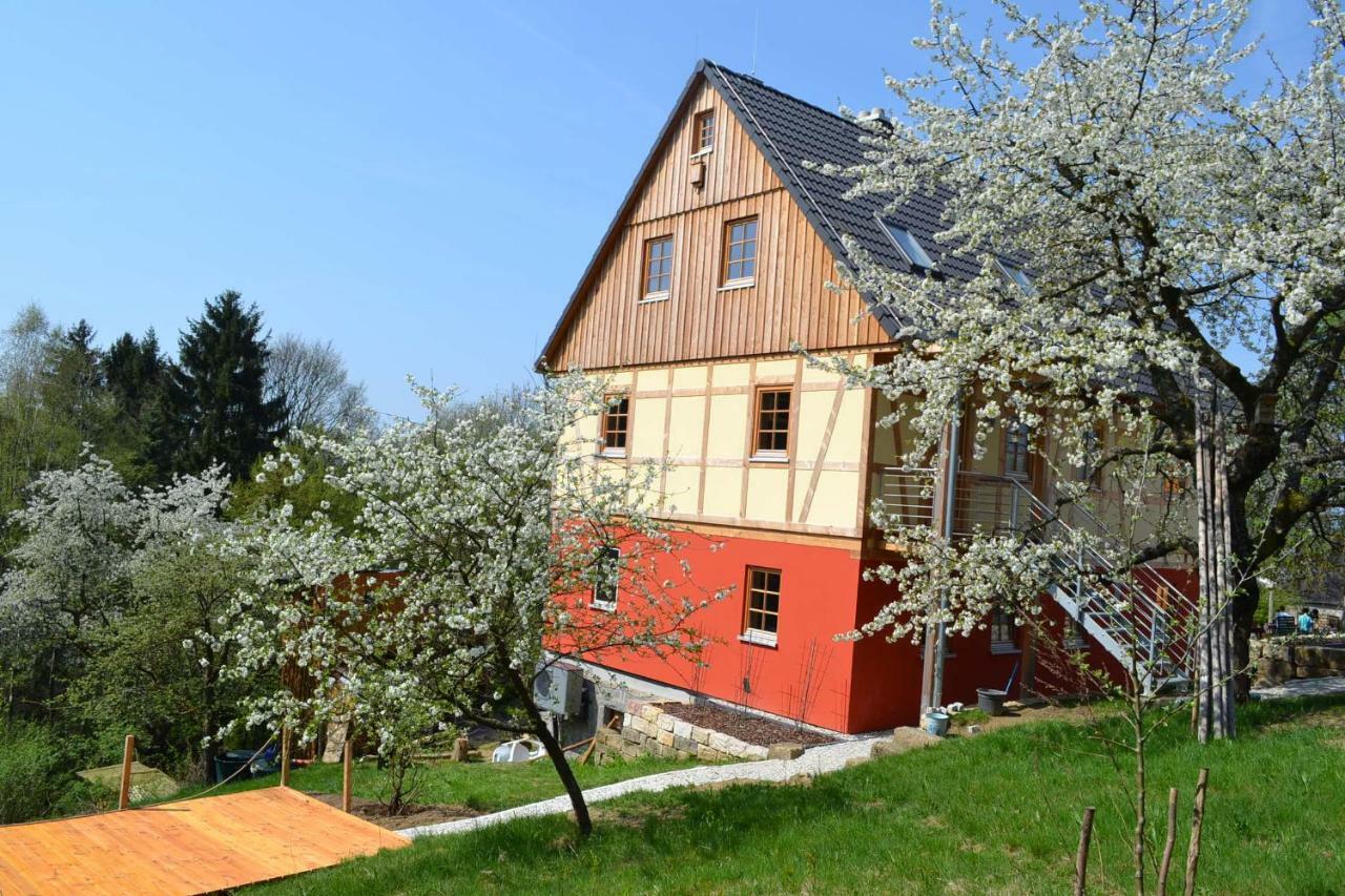 Ferienwohnung Brox Зебниц Екстериор снимка